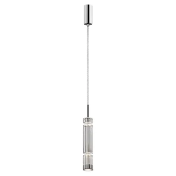 Maytoni ORDO függeszték fém, üveg, króm, LED, 3000K, 8W, 920lm - MOD272PL-L12CH3K1