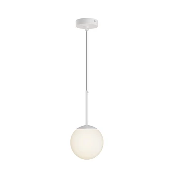 Maytoni Basic form függeszték fém, üveg, fehér, E14 - MOD321PL-01W
