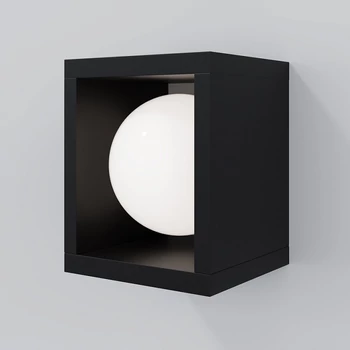 Maytoni SLATE kültéri fali lámpa fém, műanyag, grafit, fehér, LED, 10W, 3000K, 250Lm, IP65 - O483WL-L10GF3K