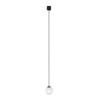 Maytoni LUNA függeszték fém, műanyag, fekete, fehér, LED, 4000K, 5W, 330lm - P039PL-5W4K-10-B