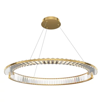 Maytoni KRONE függeszték fém, kristály, arany, LED, 4000K, 45W, 3000lm - P097PL-L45G4K