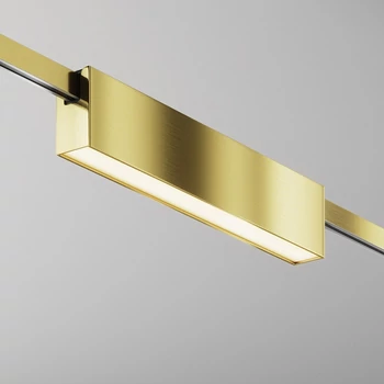Maytoni BASIS fényforrás Flarity mágneses sínrendszerhez fém, réz, LED, 12W, 2700K, 400 Lm - TR151-1-12W2.7K-BS-DE