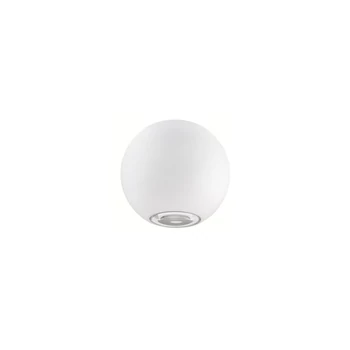 NovaLuce Como kültéri fali lámpa fém, üveg, fehér, LED, 3000K, 2x5W, 560lm, IP54 - NL-726217