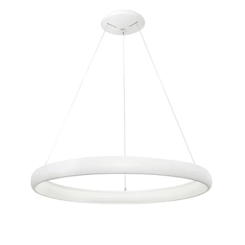 NovaLuce ALBI függeszték fém, műanyag, fehér, LED, 80W, 3000K, 4000Lm - 8105603-D