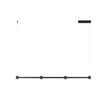 NovaLuce PUIZE függeszték fém, fekete, LED, 3000K, 24W, 2315lm - 9002051