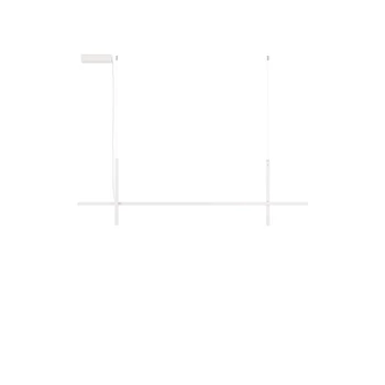NovaLuce LOOMA függeszték fém, akril, fekete, LED, 30W, 3000K, 1569 Lm - NL-9003010