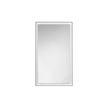 NovaLuce URAL tükör fém, üveg, fekete, LED, 36W, 1026lm, 4000K, IP44 - NL-9006015