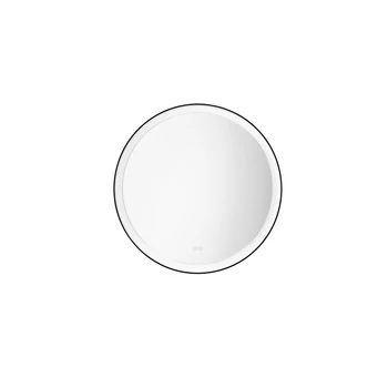 NovaLuce URAL tükör fém, üveg, fekete, LED, 29W, 977lm, 4000K, IP44 - NL-9006017