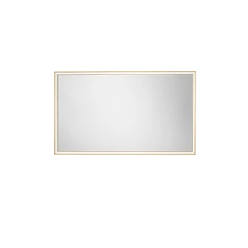 NovaLuce AMBOR tükör fém, üveg, arany, LED, 49W, 2556lm, 4000K, IP44 - NL-9006020