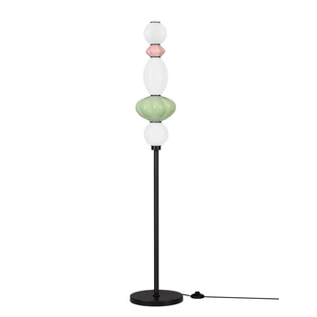 NovaLuce ONETA állólámpa fém, üveg, fekete, sokszínű, LED, 19W, 1140lm, 3000K - NL-9009160
