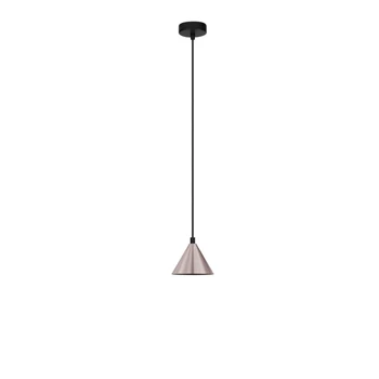 NovaLuce CONICO függeszték fém, fekete, barna, GU10 - 9011431