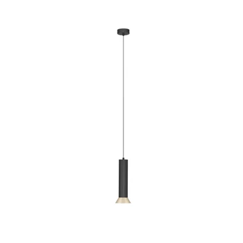 NovaLuce LUVIA függeszték fém, fekete, arany, GU10 - NL-9011446