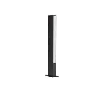 NovaLuce STOR kültéri állólámpa fém, akril, fekete, fehér, LED, 12W, 719lm, 3000K, IP65 - NL-9030111
