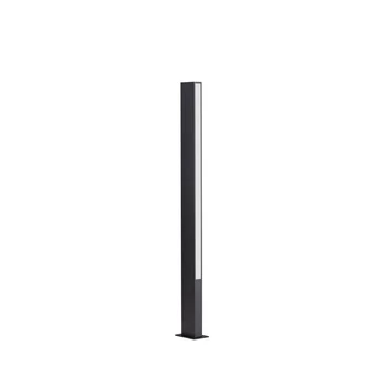 NovaLuce STOR kültéri állólámpa fém, akril, fekete, fehér, LED, 17W, 989lm, 3000K, IP65 - NL-9030112