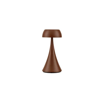 NovaLuce YCRO kültéri asztali lámpa fém, műanyag, barna, fehér, LED, 2W, 60lm, 3000K, IP54 - NL-9030140