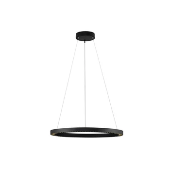 NovaLuce DEOS függeszték fém, fekete, LED, 27W, 2083lm, 3000K - NL-9030894