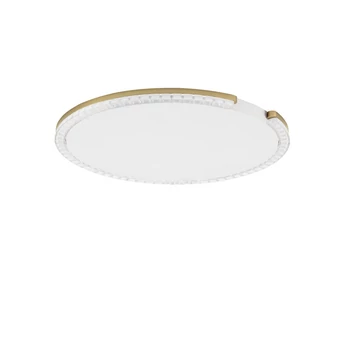 NovaLuce GREAMY mennyezet lámpa fém, akril, arany, fehér, LED, 30W, 3000K, 1950 Lm - NL-9030967