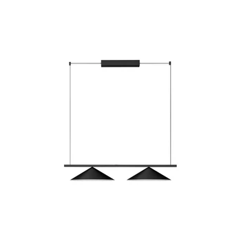 NovaLuce LUI függeszték fém, fekete, LED, 24W, 1841lm, 3000K - NL-9060256