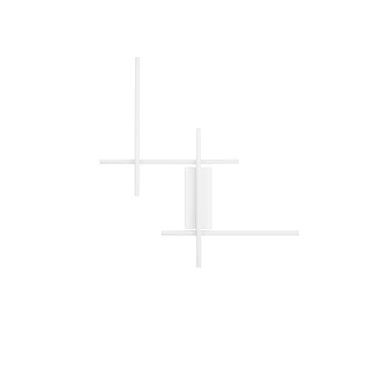 NovaLuce APECHO fali lámpa fém, fehér, LED, 34W, 1360lm, 3200K - NL-9081812