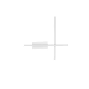 NovaLuce QUAM fali lámpa fém, fehér, LED, 14W, 652lm, 3200K - NL-9081815