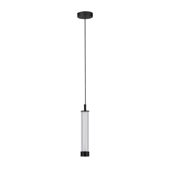 NovaLuce GLOVIA függeszték fém, üveg, fekete, LED, 14W, 2700-3000K, 856 Lm - NL-9088206