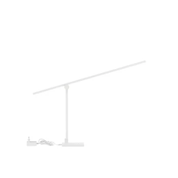 NovaLuce TENSO asztali lámpa fém, műanyag, fehér, LED, 17W, 3000K, 678 Lm - NL-9088208