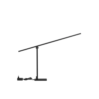 NovaLuce TENSO asztali lámpa fém, műanyag, fekete, LED, 17W, 3000K, 678 Lm - NL-9088209