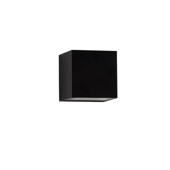 NovaLuce ROB kültéri fali lámpa fém, fekete, LED, 11W, 671lm, 3000K, IP54 - NL-9136409