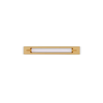 NovaLuce FASKO fürdőszobai fali lámpa fém, akril, arany, fehér, LED, 13W, 908lm, 3000K, IP44 - NL-9236302