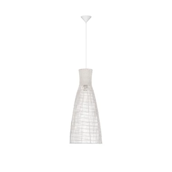 NovaLuce NIRO függeszték fém, természetes, fehér, E27 - NL-9586620