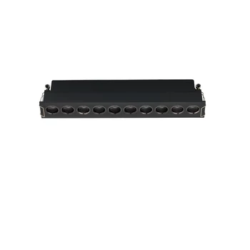 NovaLuce CANON beépíthető szpotlámpa fém, fekete, LED, 14W, 3000K, 806 Lm - NL-9695178