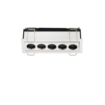 NovaLuce CANON beépíthető szpotlámpa fém, fehér, LED, 8W, 3000K, 401 Lm - NL-9695189