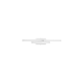 NovaLuce ATOM fürdőszobai fali lámpa fém, akril, fehér, LED, 14W, 1580lm, 4000K, IP44 - NL-9695268