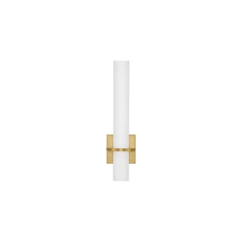 NovaLuce LUCA fürdőszobai fali lámpa fém, üveg, arany, fehér, LED, 15W, 1337lm, 4000K, IP44 - NL-9695338