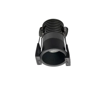 NovaLuce GLYCE beépíthető szpotlámpa fém, fekete, LED, 6W, 2700K, 378 Lm - NL-9844021