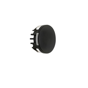 NovaLuce ATRIUM beépíthető szpotlámpa fém, fekete, LED, 3W, 2700K, 5 Lm - NL-9844044