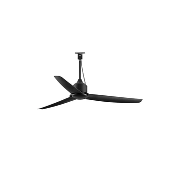 NovaLuce BLOWY ventilátor fém, műanyag, fekete - NL-9952398