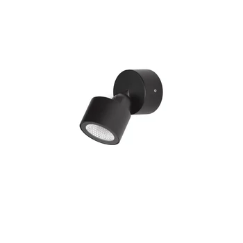 NovaLuce HELMET kültéri fali lámpa fém, üveg, antracit, LED, 5W, 321lm, 3000K, IP65 - NL-9971468