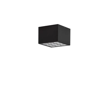 NovaLuce JAX kültéri mennyezet lámpa fém, üveg, antracit, LED, 17W, 1463lm, 3000K, IP54 - NL-9971479