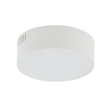 Nowodvorski LID ROUND mennyezet lámpa műanyag, fehér, LED, 3000K, 15W, 1500lm - TL-10402