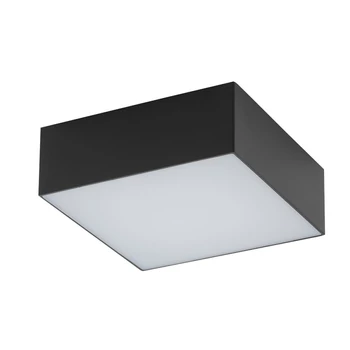 Nowodvorski LID SQUARE mennyezet lámpa műanyag, fekete, fehér, LED, 3000K, 15W, 1200lm - TL-10424