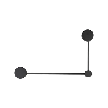 Nowodvorski ORBIT fali lámpa fém, fekete, GX53 - 10638