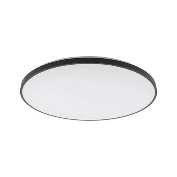 Nowodvorski AGNES ROUND fürdőszobai mennyezet lámpa fém, műanyag, fekete, fehér, LED, 64W, 4000K, 5900Lm, IP44 - 10976