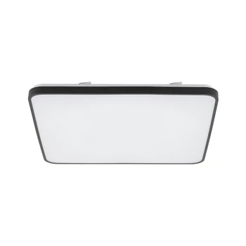 Nowodvorski AGNES SQUARE fürdőszobai mennyezet lámpa fém, műanyag, fekete, fehér, LED, 64W, 4000K, 6000Lm, IP44 - 10988
