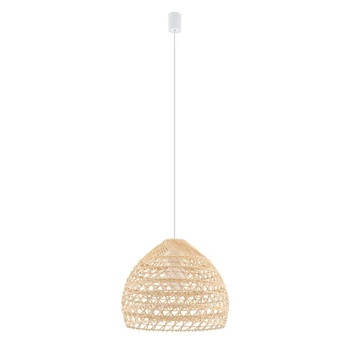 Nowodvorski BOHO függeszték rattan,fehér, barna,E27 - TL-11150