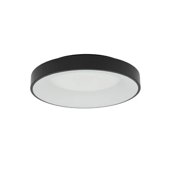 Nowodvorski NIKKI ROUND mennyezet lámpa fém, műanyag, fehér,fekete, LED, 48W, 3000K, 4000Lm - 11207