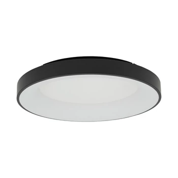 Nowodvorski NIKKI ROUND mennyezet lámpa fém, műanyag, fehér,fekete, LED, 60W, 4000K, 5400Lm - 11212