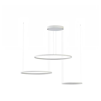 Nowodvorski CIRCOLO függeszték fém, műanyag, fehér, LED, 45W, 3000K, 1600Lm - 11602