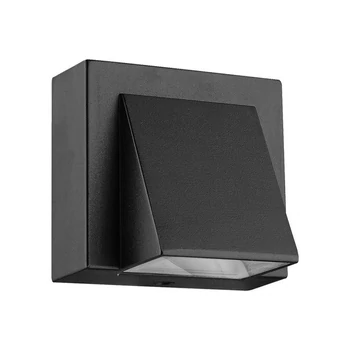 Prezent NAUTIC kültéri fali lámpa fém, üveg, fekete,LED, 3W, 4000K, 280 Lm, IP44 - 31314