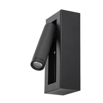 Rabalux GELLO fali lámpa fém, műanyag, fekete, áttetsző, LED, 4W, 210lm, 3000K - 71285